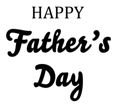 Babalar Günü 'nün Vektör İllüstrasyonu.