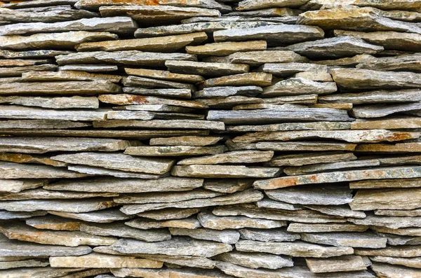 Piastrelle di pietra impilati — Foto Stock