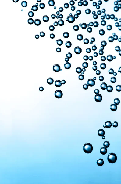 Blasen auf einem Glas — Stockfoto