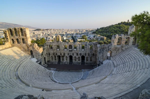雅典的剧院 — 图库照片