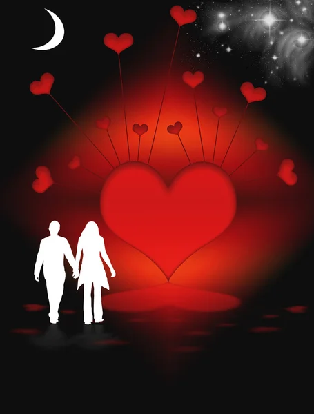 Valentine`s background — Stock Photo, Image