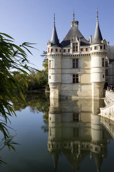 AZAY-le-rideau Kalesi, loire valley, Fransa