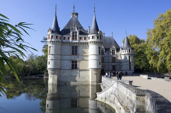 AZAY-le-rideau Kalesi, loire valley, Fransa