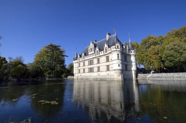 AZAY-le-rideau Kalesi, loire valley, Fransa