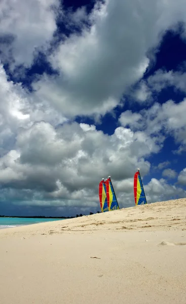 Catamarans on the beach — Stock Photo, Image