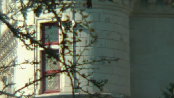 林格 le rideau 城堡法国 — 图库视频影像