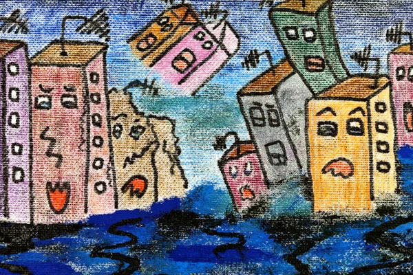 antropomorfik endişe ve korku binalar