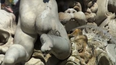 Çeşme Neptün, piazza navona, Roma, İtalya