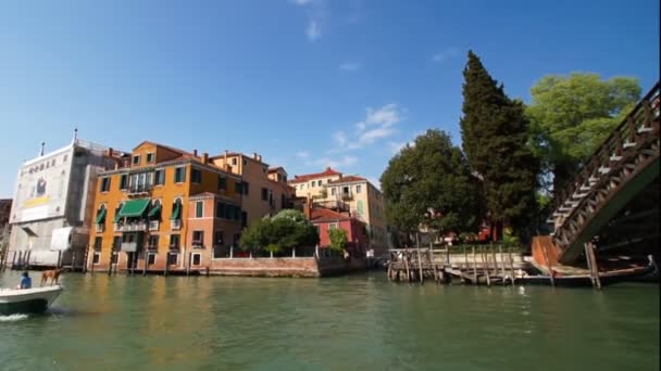 Venice grand canal — Stockvideo