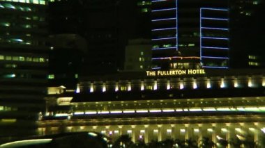 fullerton hotel ve Singapur defne