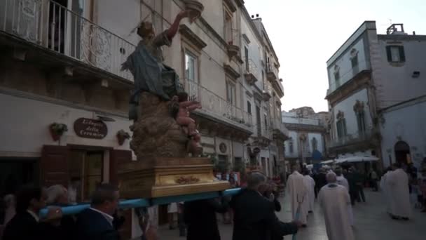 Procesión de Nuestra Señora de la Asunción — Vídeos de Stock