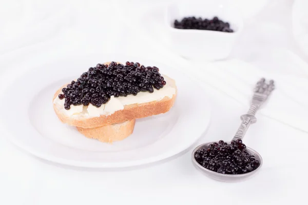 Caviar negro Fotos de stock