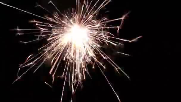 Sparkler — Stock Video