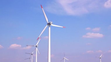 Rüzgar jeneratörleri ile alan