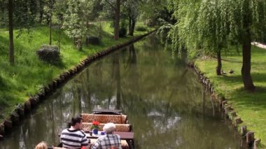 gondol tekne bir kanalı,