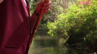 gondol tekne bir kanalı,