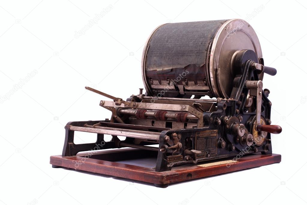 Mimeograph machine, stencil duplicator. Stock Photo by ©Jiovani 28698579