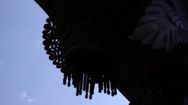 Çin ile günlükleri yakma fırını süslü