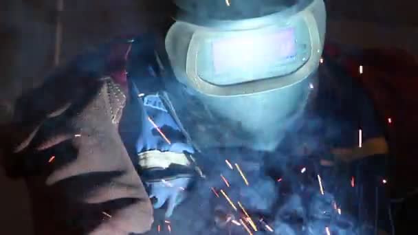 重工业-焊接 — 图库视频影像