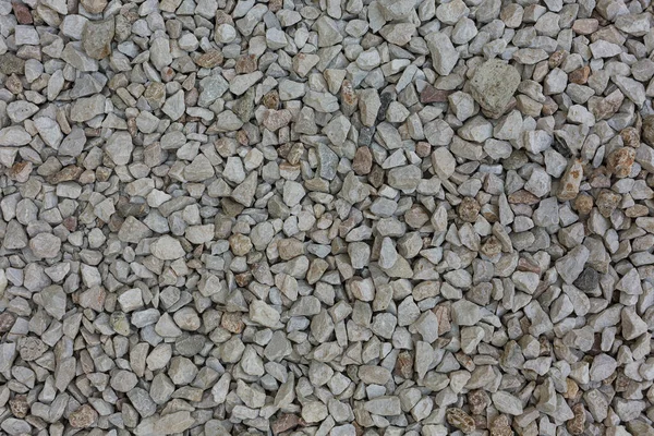 Close View Grey Irregular Crushed Stone High Quality Photo — Stockfoto