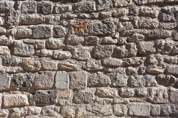Three Dimensional Texture Old Stone Wall High Quality Photo — Fotografia de Stock
