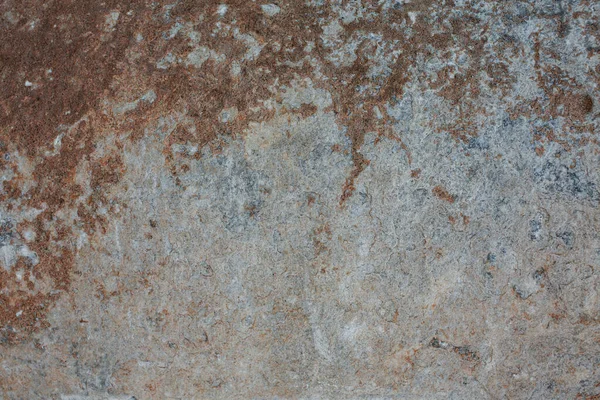 Pusty Brązowy Zardzewiały Kamień Lub Struktura Powierzchni Metalu Długi Sztandar — Zdjęcie stockowe