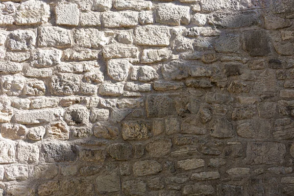 Three Dimensional Texture Old Stone Wall High Quality Photo — Stock Photo, Image