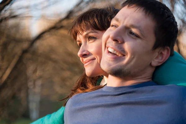 Smiling couple — Stock Photo, Image