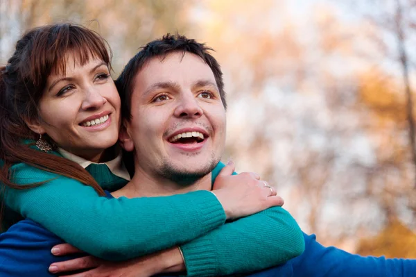 Smiling couple Stock Image