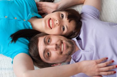 yatakta birlikte rahatlatıcı