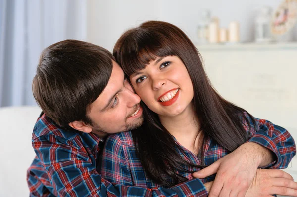 Amor pareja retrato —  Fotos de Stock