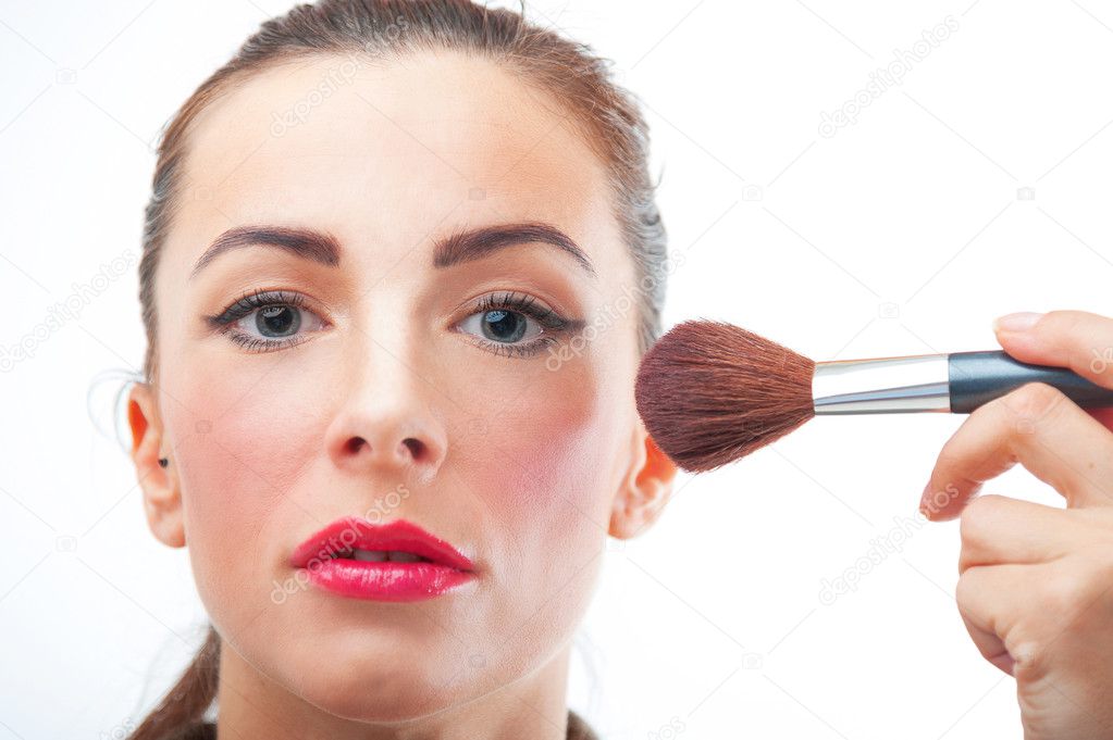 Professional woman makeup