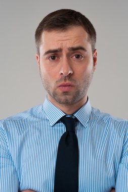 iş adamı kızgın surat