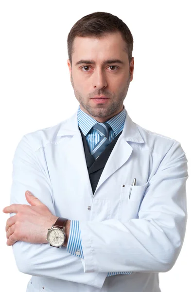 Serious Doctor male — Stock Photo, Image