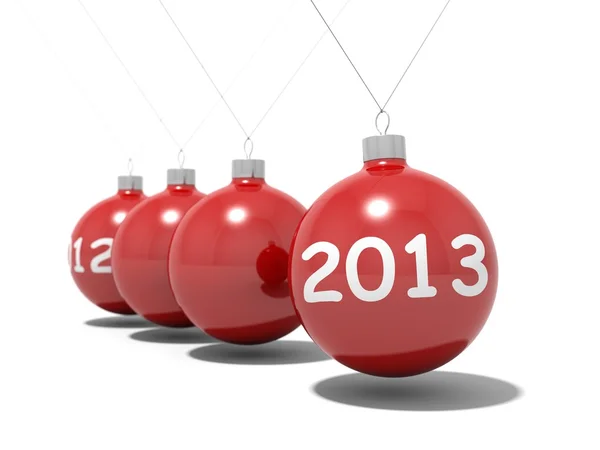 Christmas balls new year — Stock Photo, Image