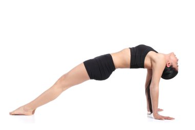 germe ile esneklik egzersiz fitness kadın