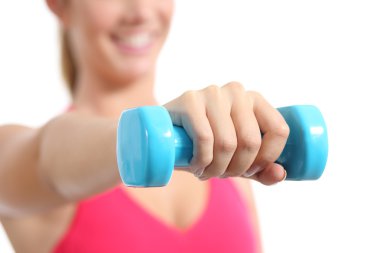 Ağırlık mı aerobik egzersiz fitness kadın