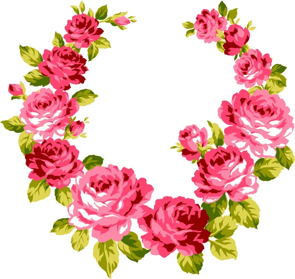 玫瑰胸花, — 图库矢量图片