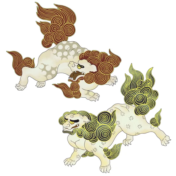 Japanese lion — Stock Photo, Image