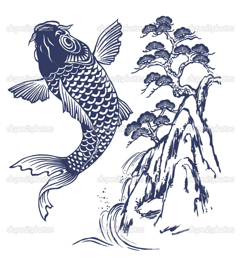 Японский карп стоковое фото ©daicokuebisu 20439231