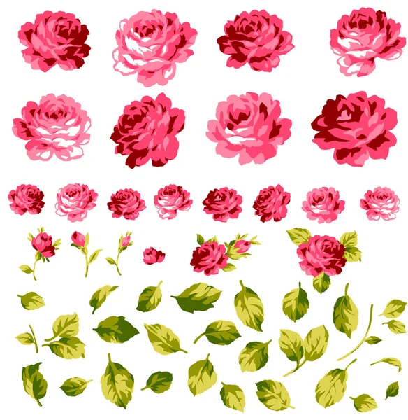 The rose — Stock Vector