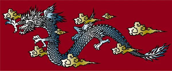 Японский дракон — стоковый вектор