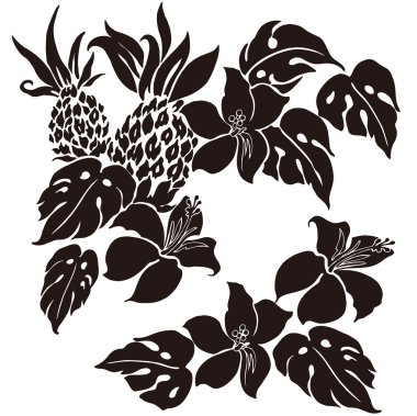 ebegümeci ve ananas