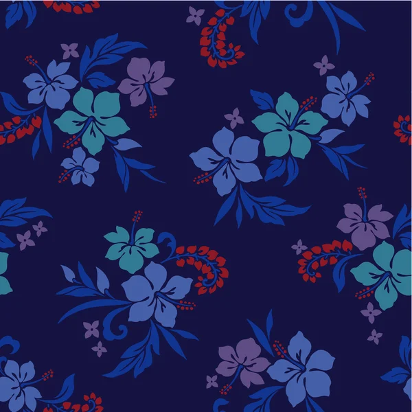 Hibiscus en toute transparence — Image vectorielle