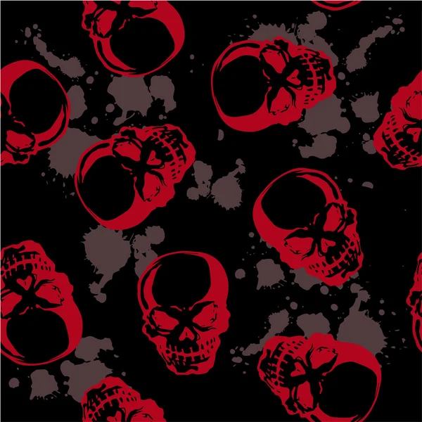 sıçramak ve kafatası desen