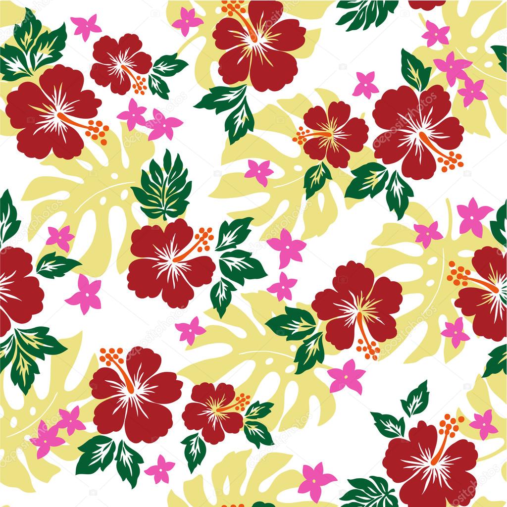 Pattern of Hibiscus