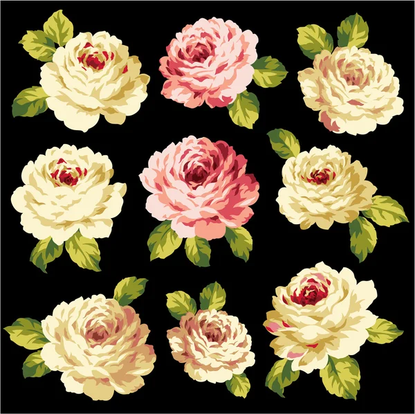Букет розы — стоковый вектор