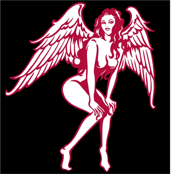 Сексуальна ангел — стоковий вектор