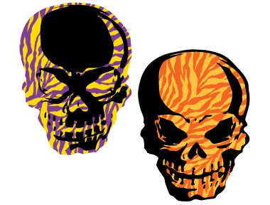 kafatası ve hayvan yazdırma