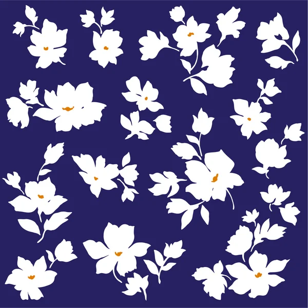 Material de flores — Vector de stock